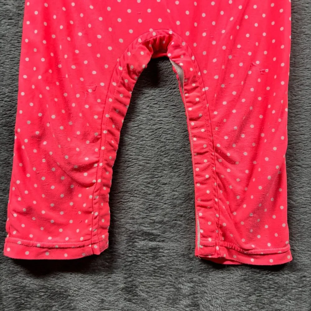 Coolibar Baby Beach One Piece Swimsuit UPF 50+ Polka Dot Fish 18-24 Months P298